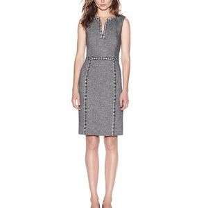 Tory Burch Herringbone Houndstooth Wool Dress 2
